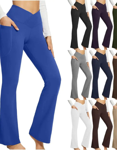 Load image into Gallery viewer, Yoga Flare Leggings
