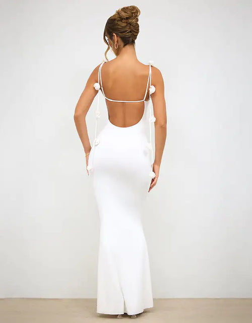 Load image into Gallery viewer, Spaghetti Backless Dress
