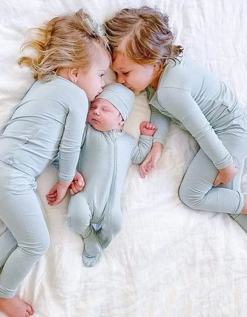 Load image into Gallery viewer, Bamboo Fiber Toddler Pajama Set
