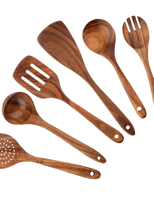 Load image into Gallery viewer, Culinary Essentials Wooden Spatulas
