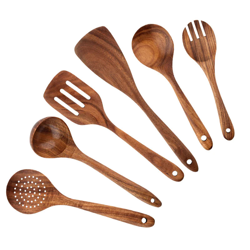 Culinary Essentials Wooden Spatulas