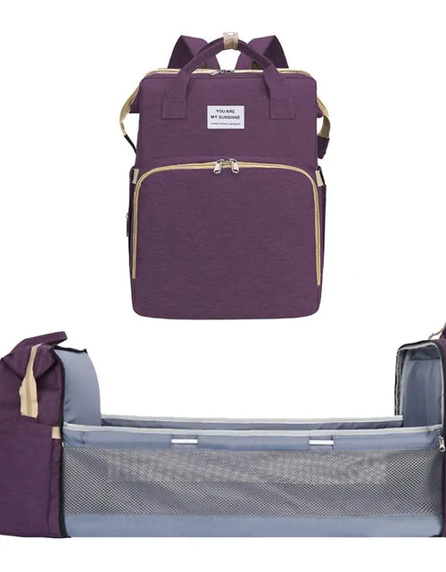 Load image into Gallery viewer, Multifunctional Portable Diaper Bag
