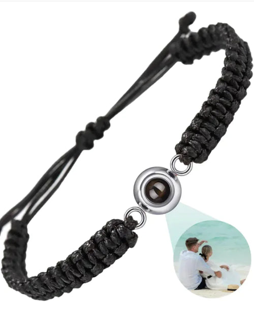 Load image into Gallery viewer, 100 Languages &#39;I Love You&#39; Woven Bracelet
