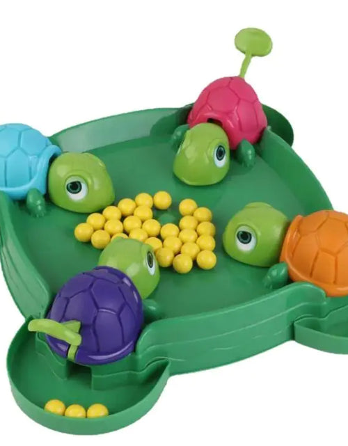 Load image into Gallery viewer, Children Grab Food Turtle Turtle Eat Beans Grab Beads Board Game Set
