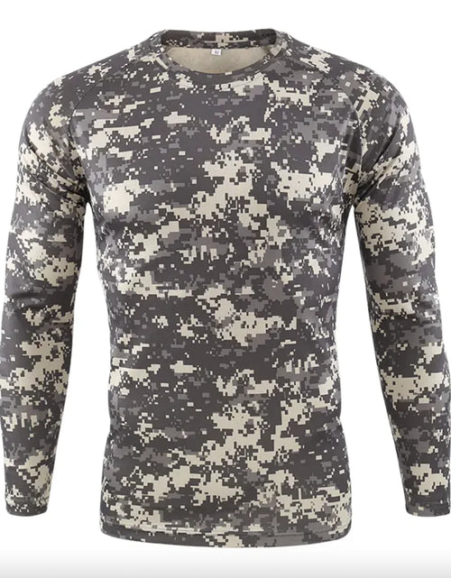 Load image into Gallery viewer, Camouflage Long-Sleeved Cycling Jersey - Outdoor Sports Gear
