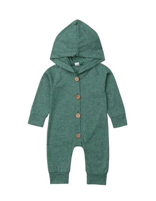 Load image into Gallery viewer, Baby Toddler Hooded Romper
