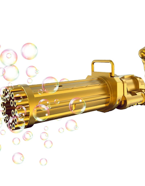 Load image into Gallery viewer, 21 Holes Large Kids Gatling Bubble Gun Toys
