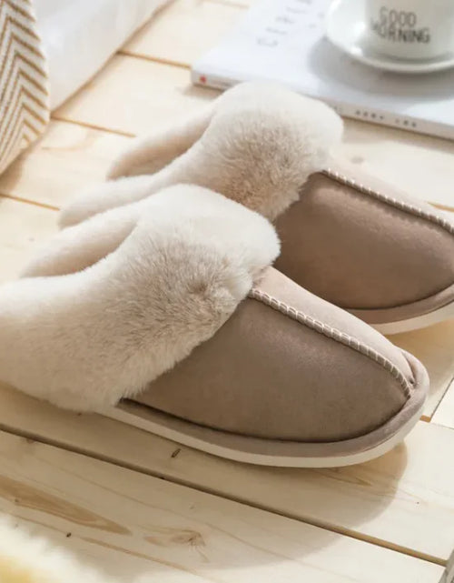 Load image into Gallery viewer, Cozy Step Plush Slippers
