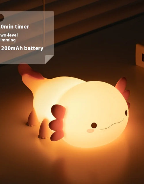 Load image into Gallery viewer, Axolotl Night Light for Kids
