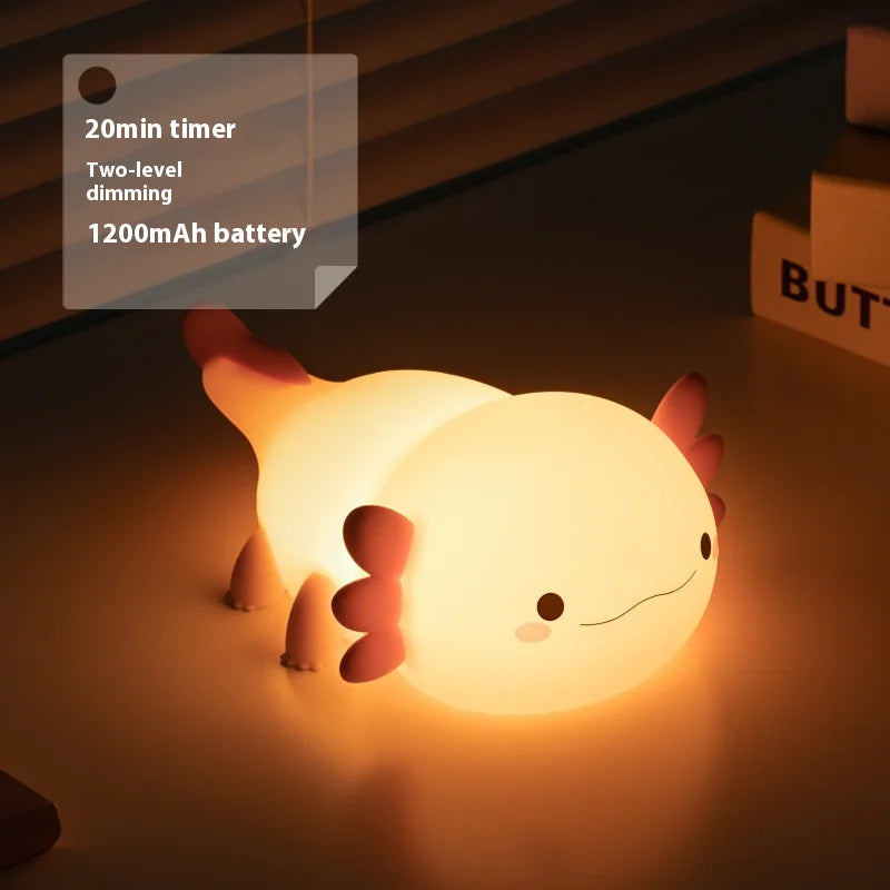 Axolotl Night Light for Kids