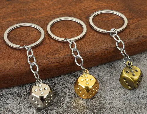 Load image into Gallery viewer, Dice Mahjong Keychain
