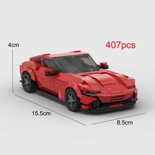 Load image into Gallery viewer, Ferrari Roma Racing Car Brick Toys
