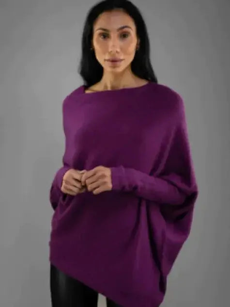 Load image into Gallery viewer, Off One Side Shoulder Knitted Sweater
