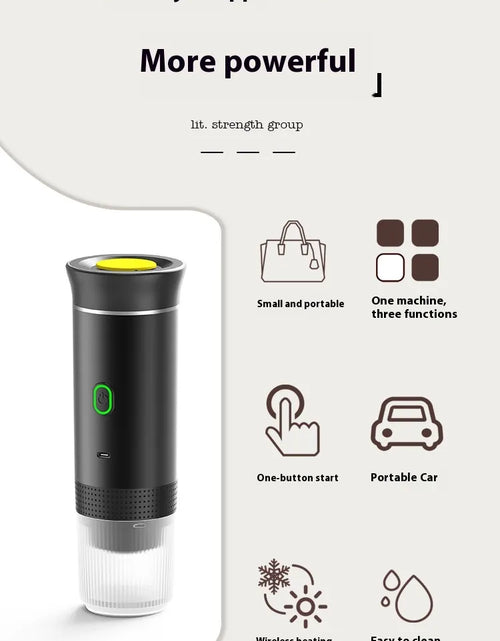 Load image into Gallery viewer, Portable Capsule Coffee Heating Machine
