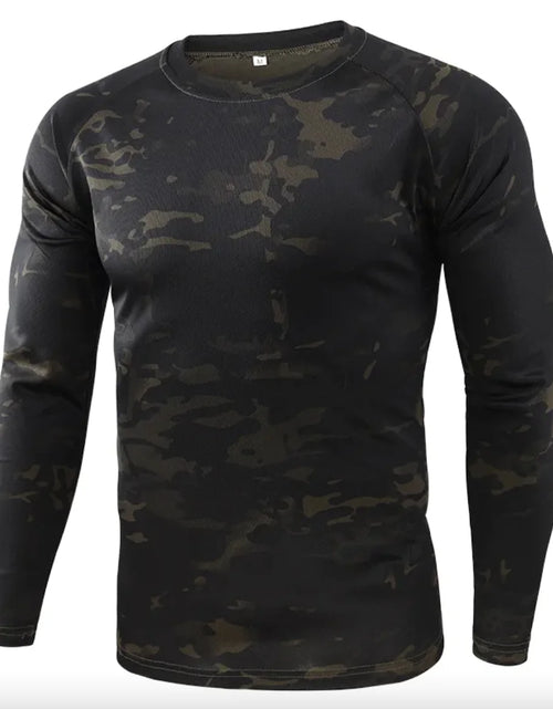 Load image into Gallery viewer, Camouflage Long-Sleeved Cycling Jersey - Outdoor Sports Gear
