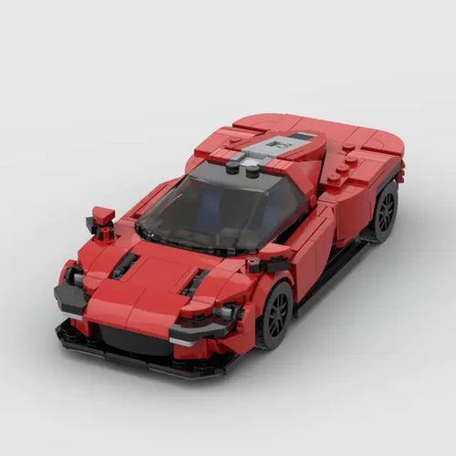 Load image into Gallery viewer, Ferrari Roma Racing Car Brick Toys
