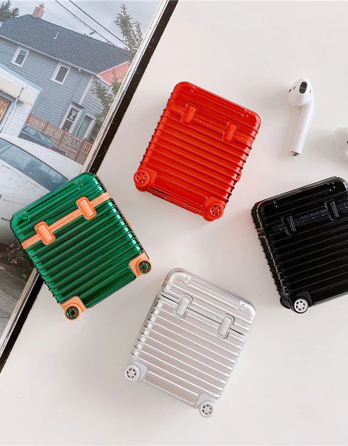 Load image into Gallery viewer, Trendy Suitcase Protective Case for AirPods
