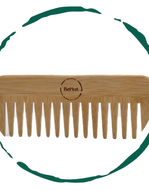 Load image into Gallery viewer, All-Natural Bamboo Hair Comb
