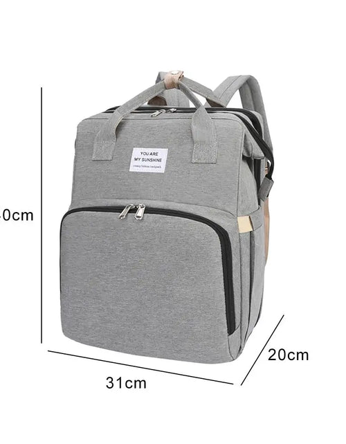 Load image into Gallery viewer, Multifunctional Portable Diaper Bag
