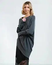 Load image into Gallery viewer, Off Shoulder Draped Jumper
