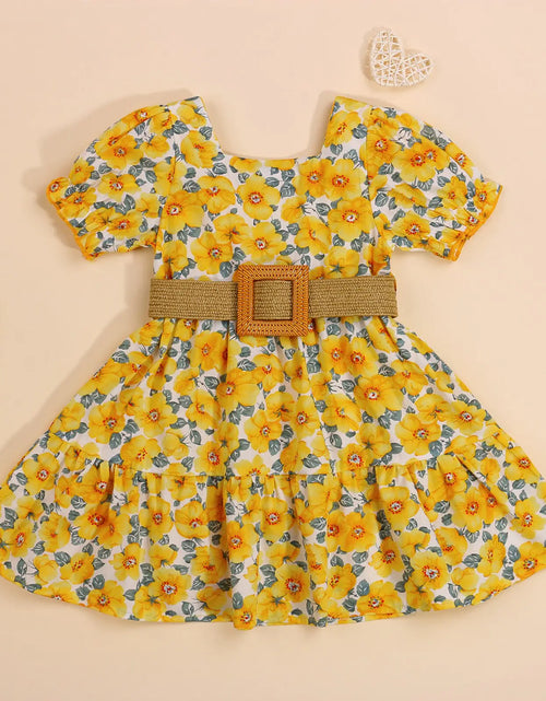 Load image into Gallery viewer, Summer Princess Toddler Girls Dress
