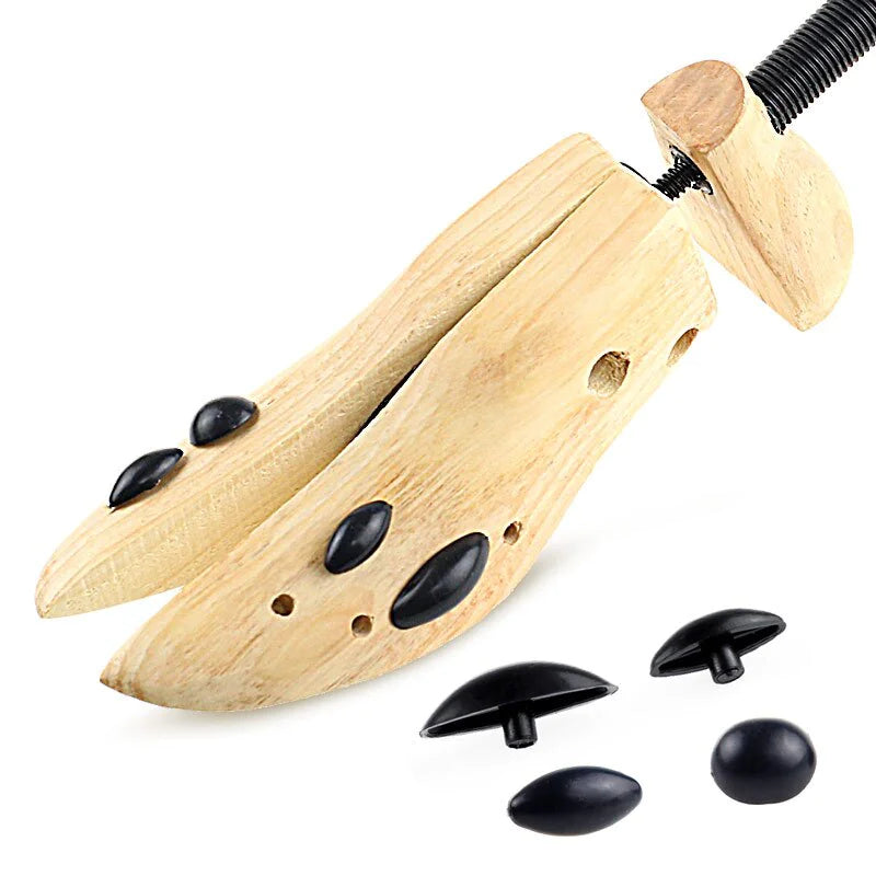 2-Way Wooden Adjustable Shoe Stretcher Expander Men Women Boot Size US 5-13