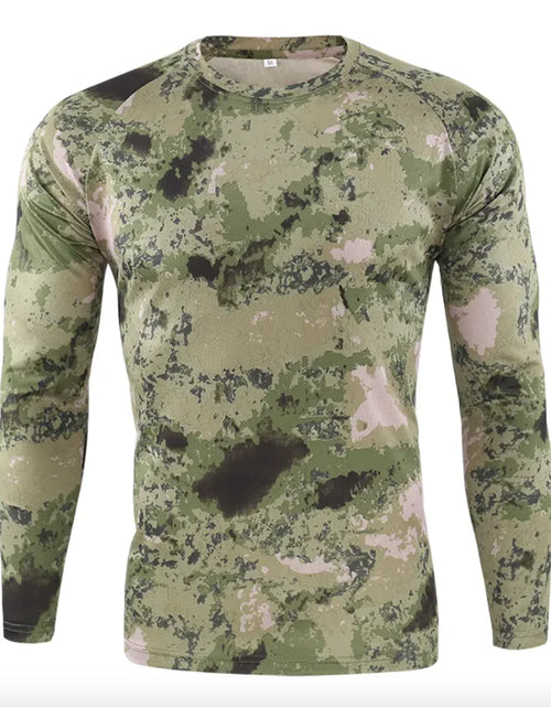 Load image into Gallery viewer, Camouflage Long-Sleeved Cycling Jersey - Outdoor Sports Gear
