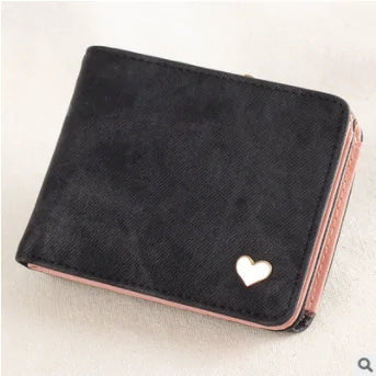 Heart of Gold Compact Wallet