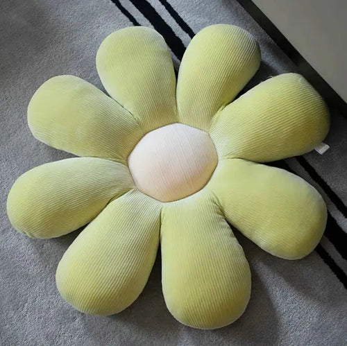 Load image into Gallery viewer, Six Petal Flower Cushion
