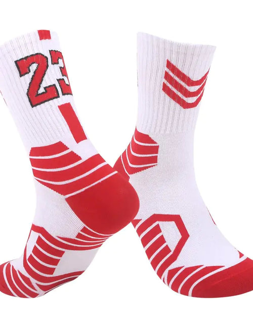 Load image into Gallery viewer, Breathable Non-Slip Professional Basketball Socks for Men, Women, and Kids - Ideal for Sports, Cycling, Climbing, and Running
