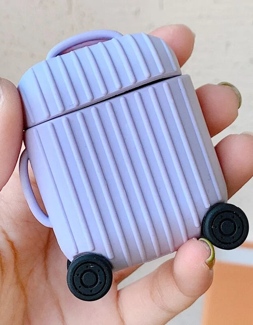 Load image into Gallery viewer, Kawaii Suitcase Airpod Cases
