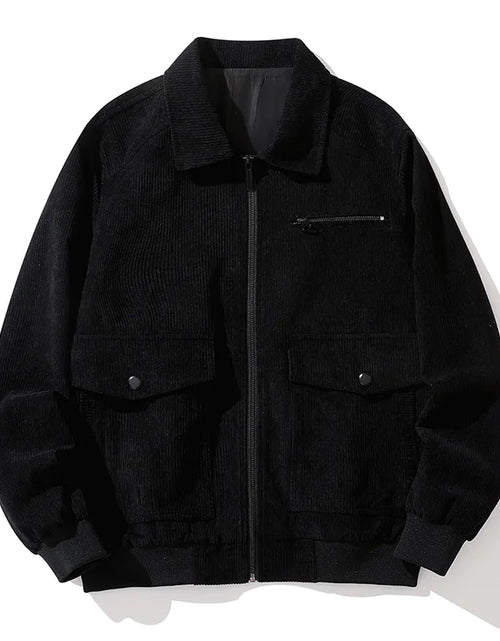 Load image into Gallery viewer, Men&#39;s Double Pocket Corduroy Jacket
