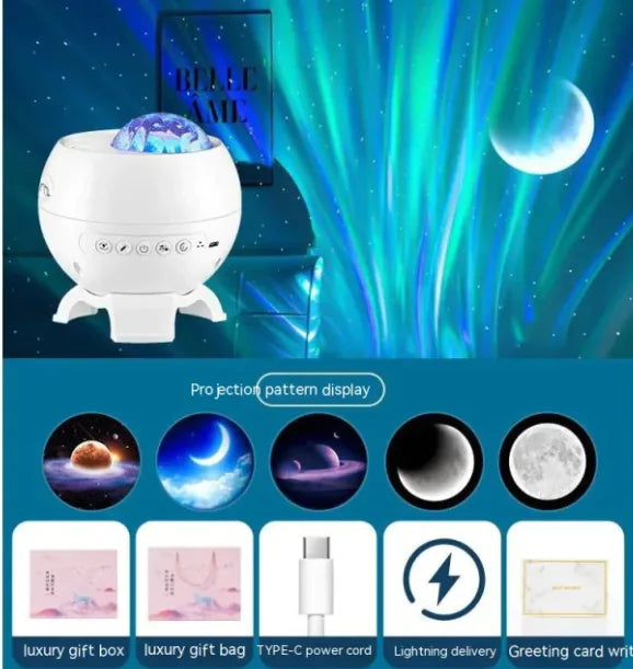 Northern Lights Starry Sky Projector