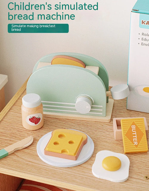 Load image into Gallery viewer, Kids Wooden Tea Party Playset
