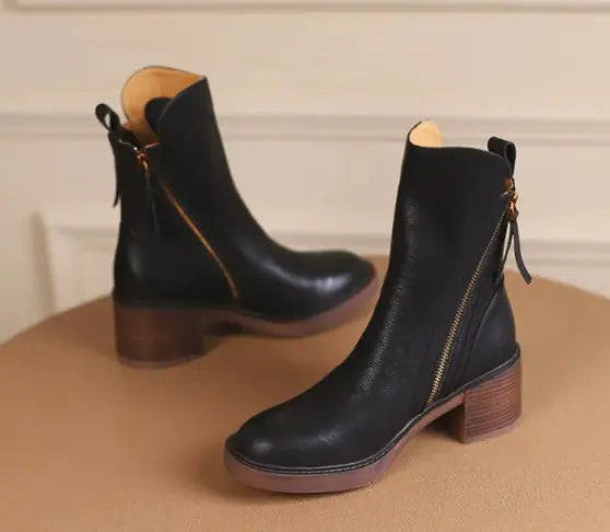 High Heel Ankle Boots