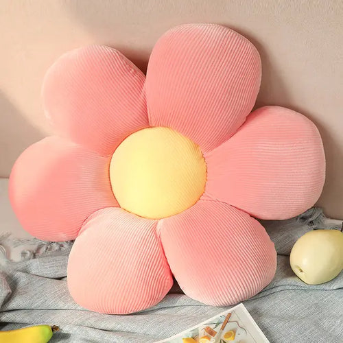 Load image into Gallery viewer, Six Petal Flower Cushion
