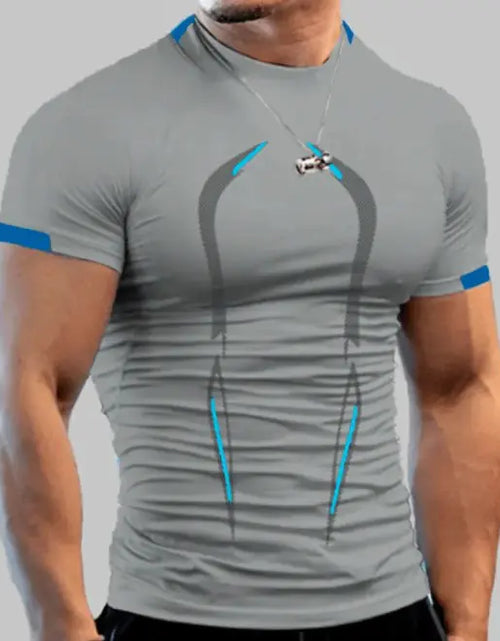 Load image into Gallery viewer, Breathable Sports T-shirt
