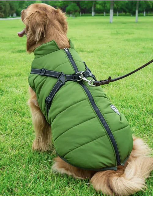 Load image into Gallery viewer, Reflective Waterproof Dog Coat for Autumn and Winter
