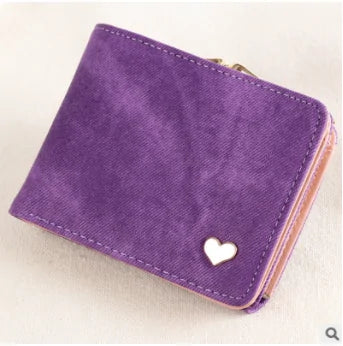 Heart of Gold Compact Wallet