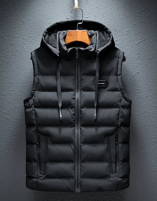 Load image into Gallery viewer, Trendy Fleece-Lined Vest – Warm Outerwear Layer
