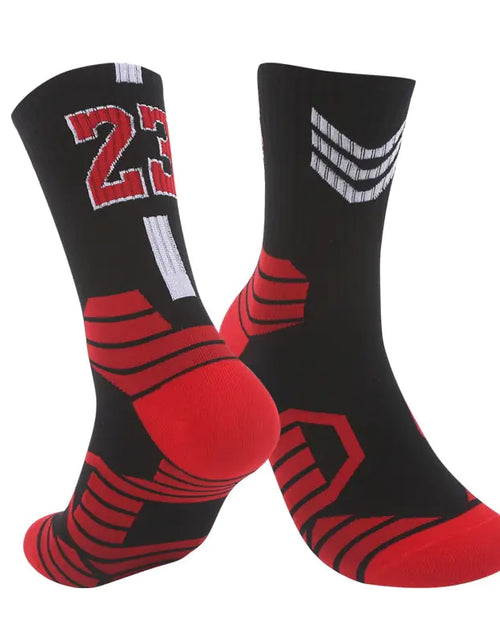 Load image into Gallery viewer, Breathable Non-Slip Professional Basketball Socks for Men, Women, and Kids - Ideal for Sports, Cycling, Climbing, and Running
