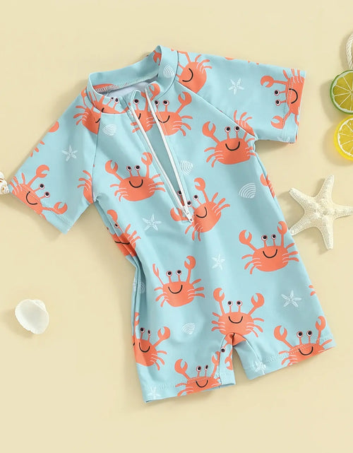 Load image into Gallery viewer, Toddler Baby Boy Swimsuit Rash Guard Beachwear
