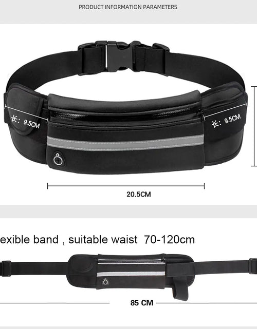 Load image into Gallery viewer, Sporty Waist Belt Bag
