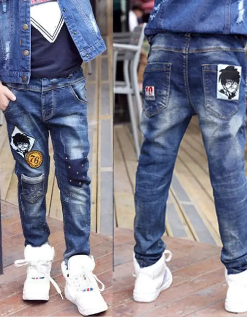 Load image into Gallery viewer, Children&#39;s Denim Pants
