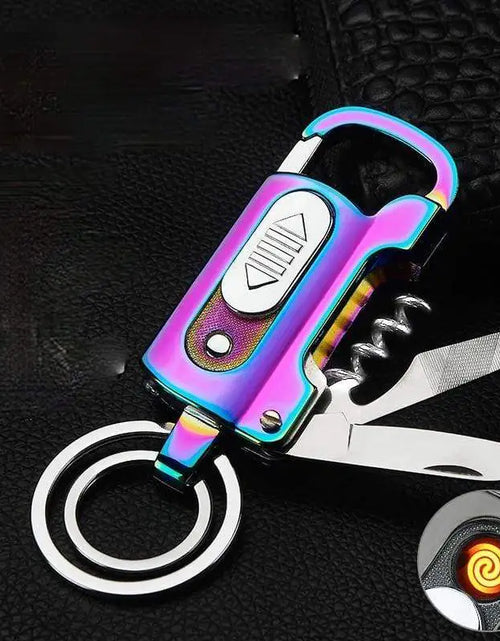 Load image into Gallery viewer, Multifunction Keychain Lighter
