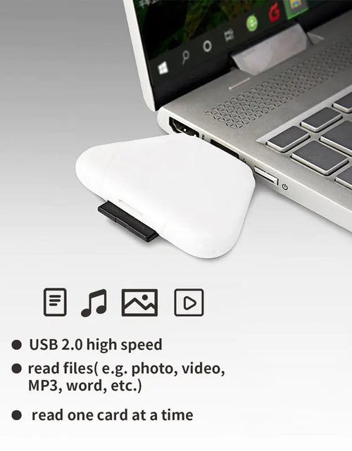 Load image into Gallery viewer, 3 In 1 Memory Card Reader
